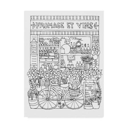 Jessica Putnam 'Fromage Et Vins' Canvas Art,24x32